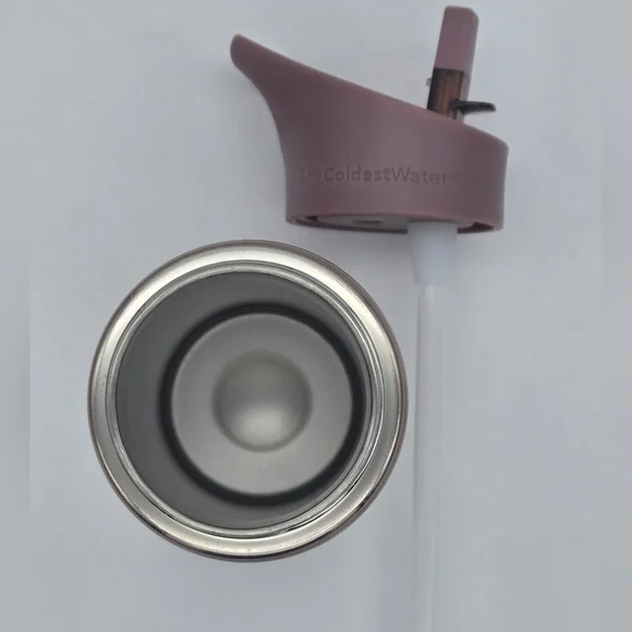 NWT Coldest Golden Rose Glitter 18oz Water Bottle - Picture 4 of 6